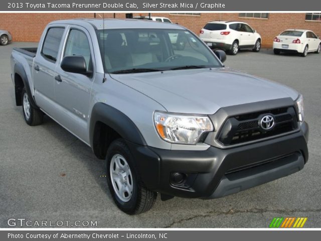 2013 Toyota Tacoma Prerunner Double Cab in Silver Streak Mica