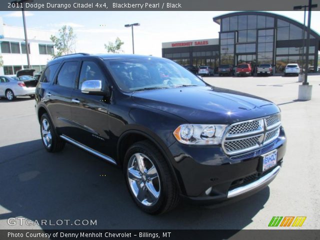 2011 Dodge Durango Citadel 4x4 in Blackberry Pearl