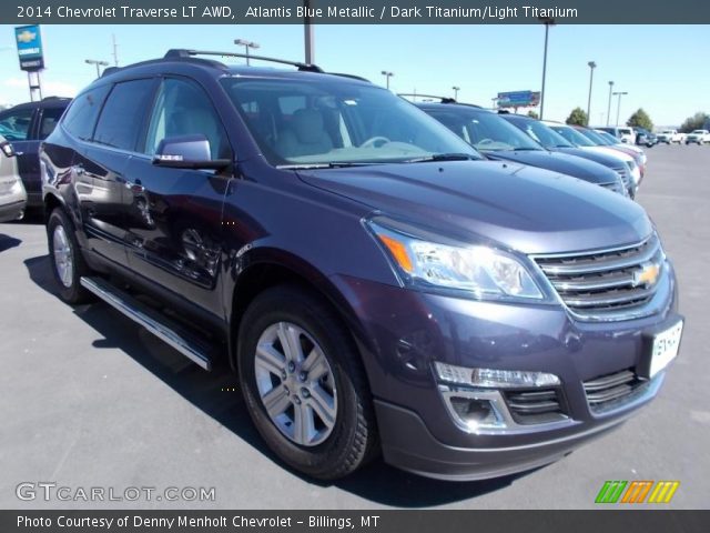 2014 Chevrolet Traverse LT AWD in Atlantis Blue Metallic