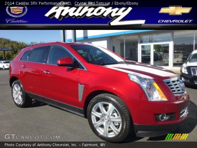 2014 Cadillac SRX Performance AWD in Crystal Red Tintcoat