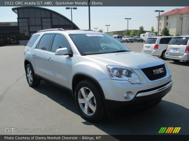 2012 GMC Acadia SLT AWD in Quicksilver Metallic