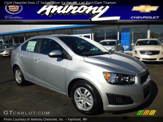 2014 Chevrolet Sonic LT Sedan in Silver Ice Metallic
