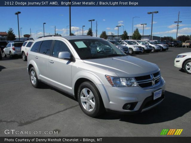 2012 Dodge Journey SXT AWD in Bright Silver Metallic