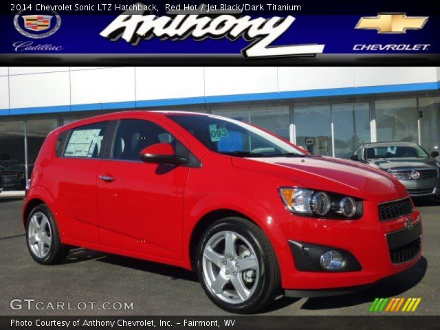 2014 Chevrolet Sonic LTZ Hatchback in Red Hot