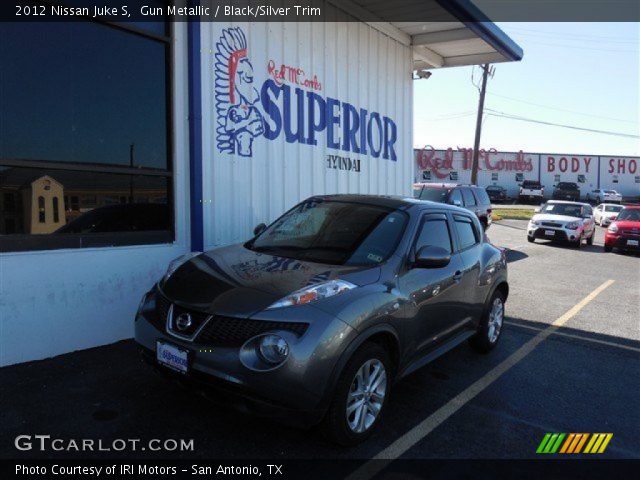 2012 Nissan Juke S in Gun Metallic