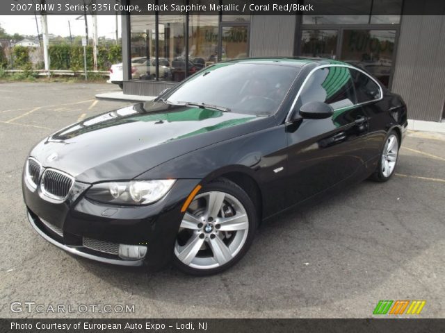 2007 BMW 3 Series 335i Coupe in Black Sapphire Metallic
