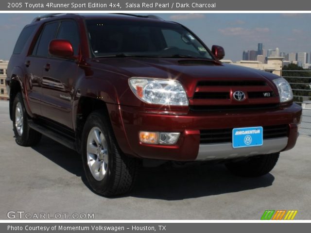 2005 Toyota 4Runner Sport Edition 4x4 in Salsa Red Pearl