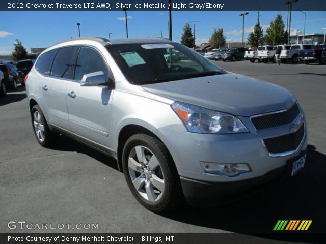 2012 Chevrolet Traverse LTZ AWD in Silver Ice Metallic
