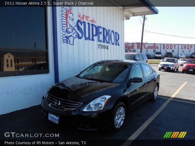 2011 Nissan Altima 2.5 S in Super Black