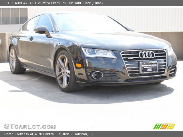2012 Audi A7 3.0T quattro Premium in Brilliant Black