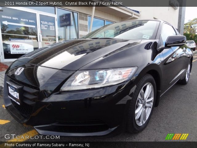 2011 Honda CR-Z Sport Hybrid in Crystal Black Pearl