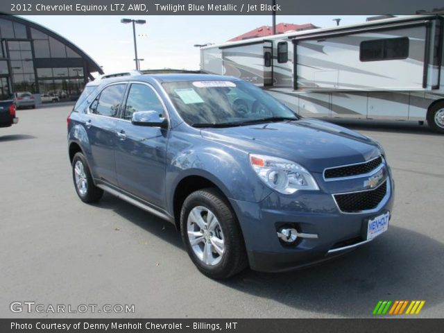 2012 Chevrolet Equinox LTZ AWD in Twilight Blue Metallic