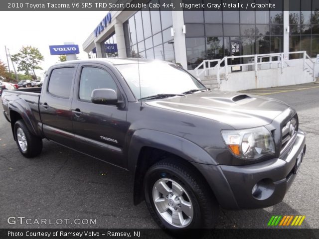 2010 Toyota Tacoma V6 SR5 TRD Sport Double Cab 4x4 in Magnetic Gray Metallic