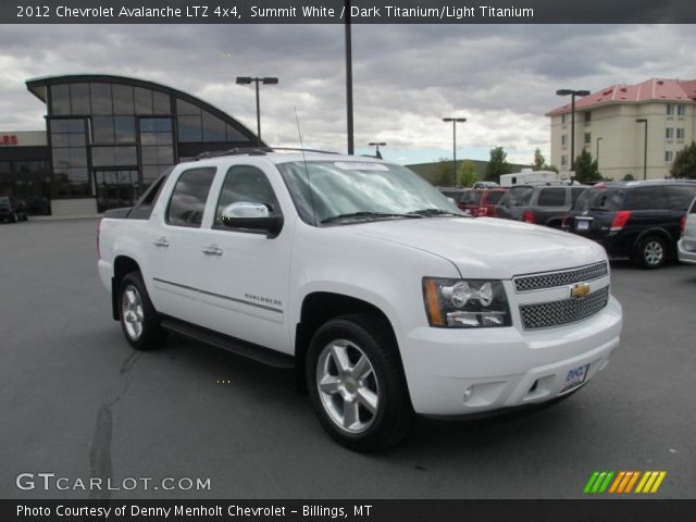 2012 Chevrolet Avalanche LTZ 4x4 in Summit White