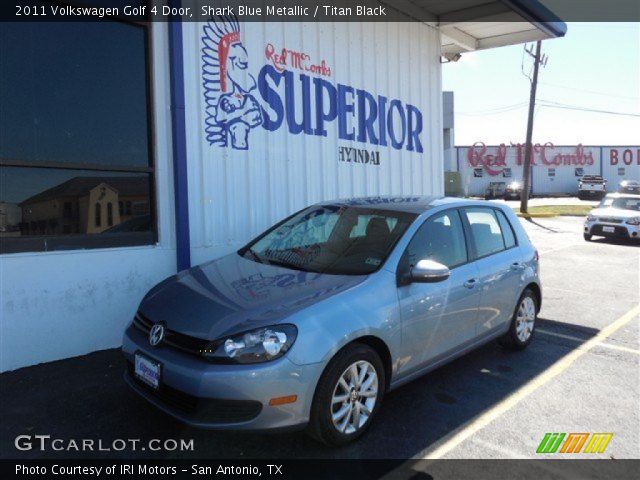 2011 Volkswagen Golf 4 Door in Shark Blue Metallic