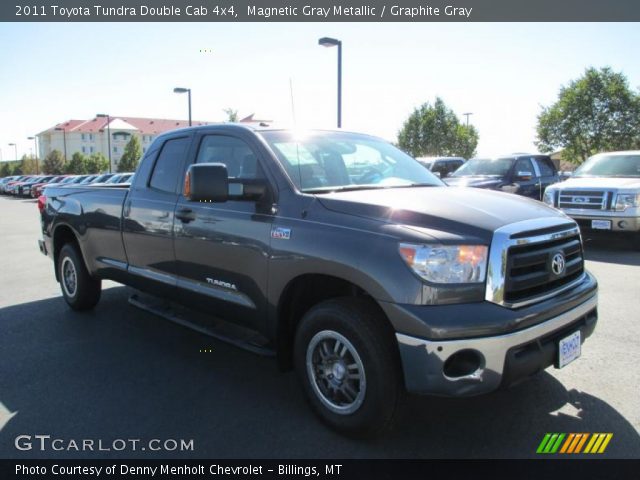 2011 Toyota Tundra Double Cab 4x4 in Magnetic Gray Metallic