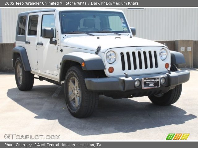 2009 Jeep Wrangler Unlimited X in Stone White