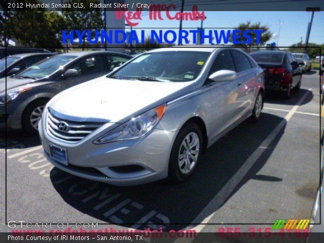 2012 Hyundai Sonata GLS in Radiant Silver