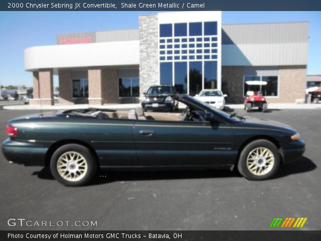 2000 Chrysler Sebring JX Convertible in Shale Green Metallic