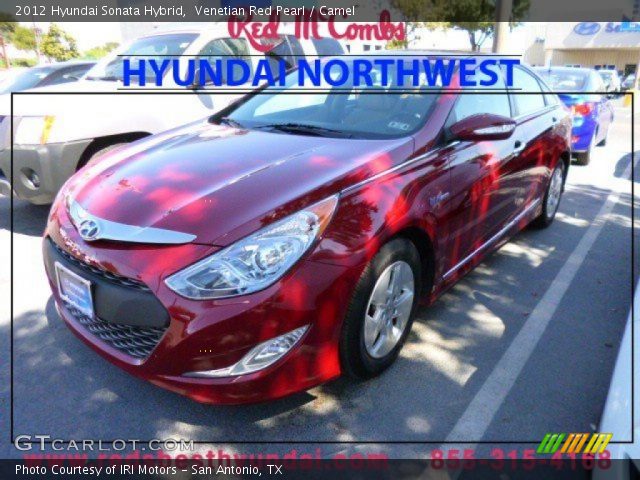 2012 Hyundai Sonata Hybrid in Venetian Red Pearl