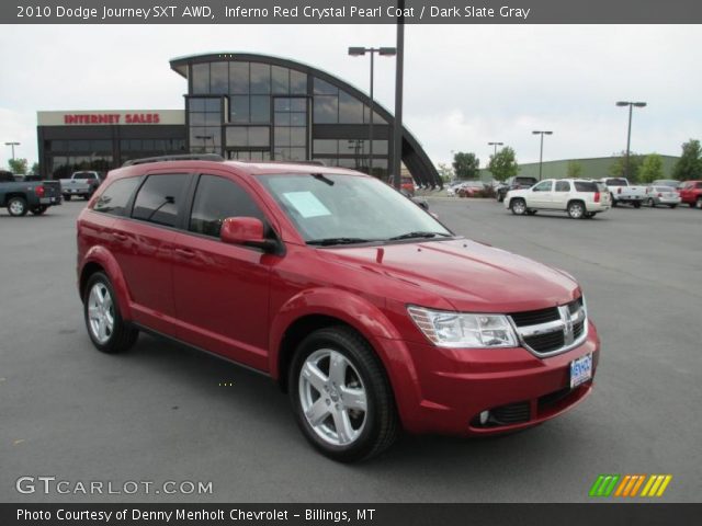 2010 Dodge Journey SXT AWD in Inferno Red Crystal Pearl Coat