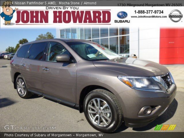 2014 Nissan Pathfinder S AWD in Mocha Stone