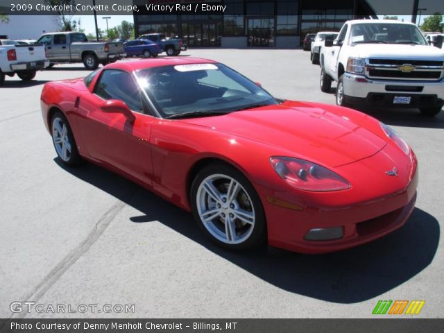 2009 Chevrolet Corvette Coupe in Victory Red