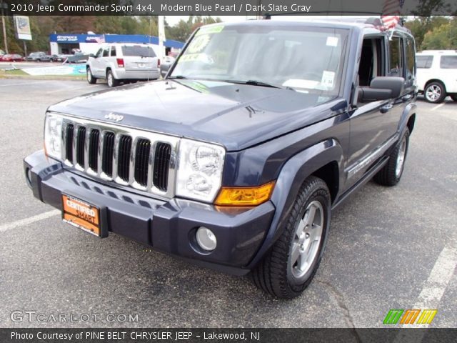 2010 Jeep Commander Sport 4x4 in Modern Blue Pearl