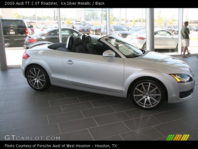 2009 Audi TT 2.0T Roadster in Ice Silver Metallic