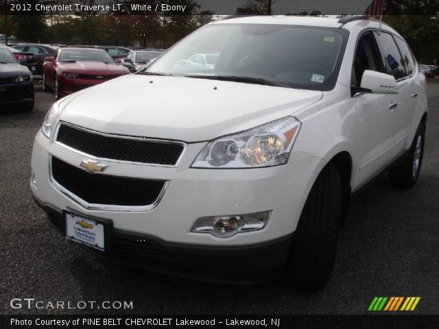 2012 Chevrolet Traverse LT in White