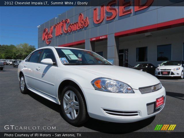 2012 Chevrolet Impala LT in Summit White