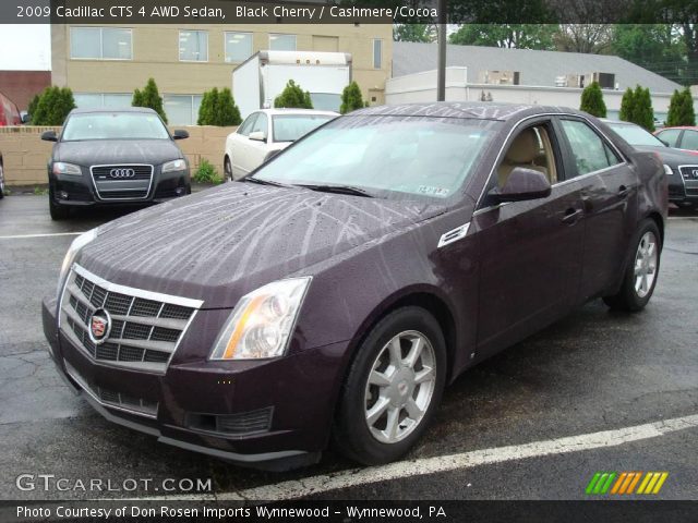 2009 Cadillac CTS 4 AWD Sedan in Black Cherry