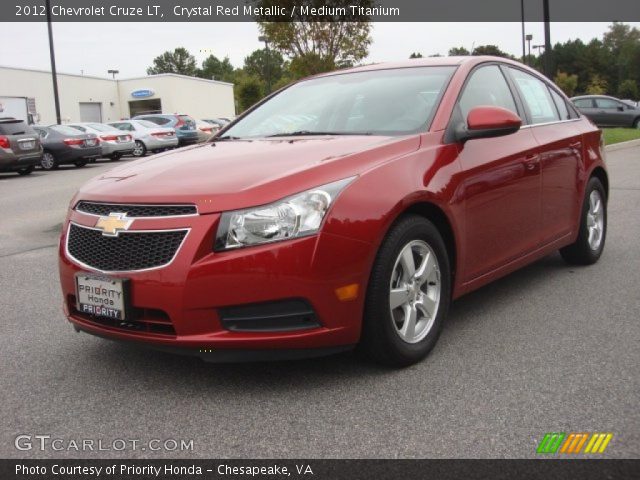 2012 Chevrolet Cruze LT in Crystal Red Metallic