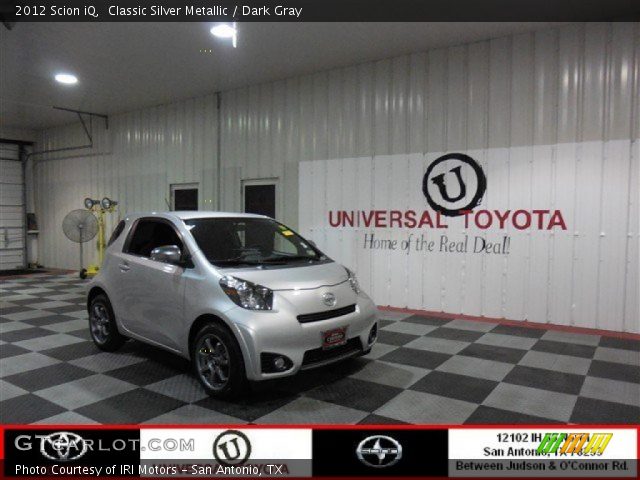 2012 Scion iQ  in Classic Silver Metallic