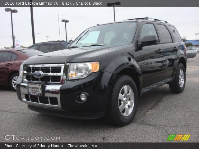 2010 Ford Escape Limited V6 in Black