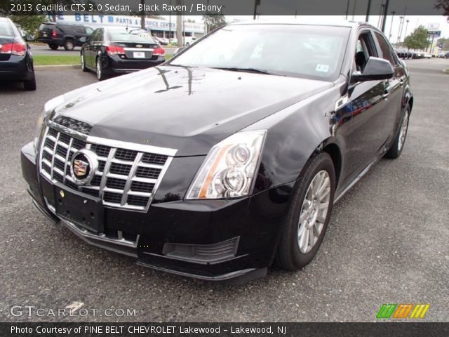 2013 Cadillac CTS 3.0 Sedan in Black Raven