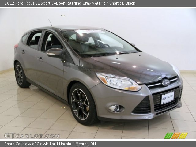2012 Ford Focus SE Sport 5-Door in Sterling Grey Metallic