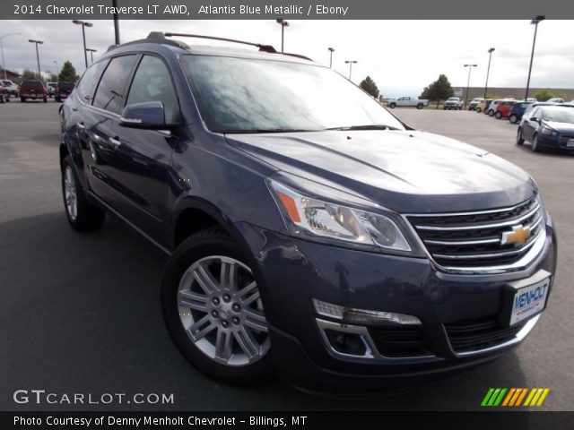 2014 Chevrolet Traverse LT AWD in Atlantis Blue Metallic