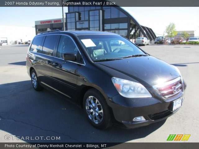 2007 Honda Odyssey Touring in Nighthawk Black Pearl