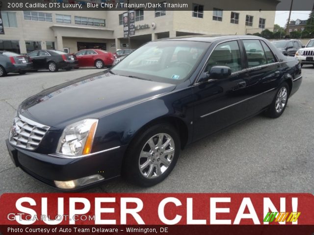 2008 Cadillac DTS Luxury in Blue Chip