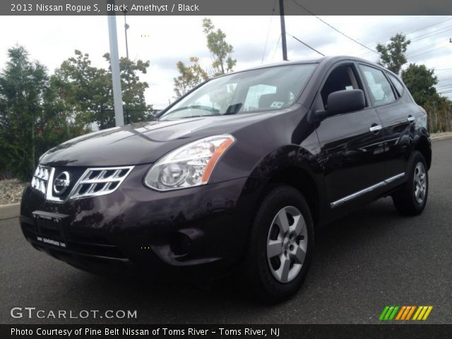 2013 Nissan Rogue S in Black Amethyst
