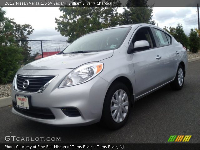 2013 Nissan Versa 1.6 SV Sedan in Brilliant Silver