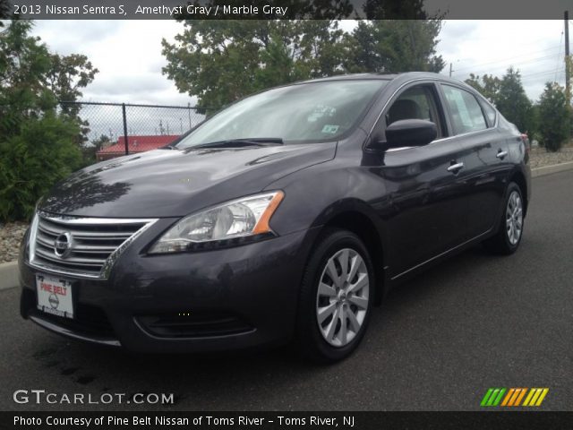 2013 Nissan Sentra S in Amethyst Gray