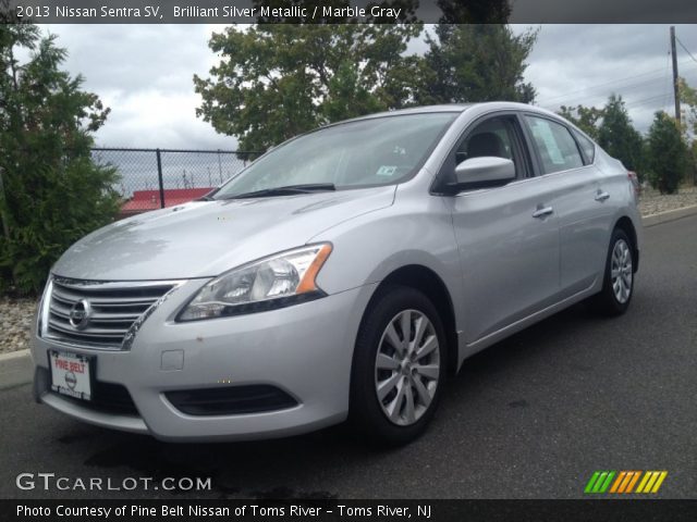 2013 Nissan Sentra SV in Brilliant Silver Metallic