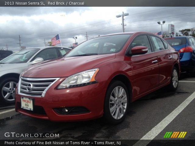 2013 Nissan Sentra SL in Red Brick