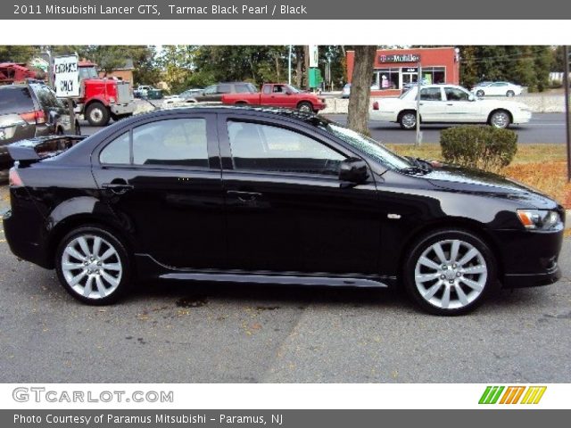 2011 Mitsubishi Lancer GTS in Tarmac Black Pearl