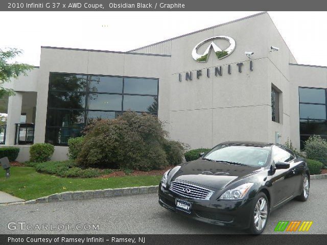 2010 Infiniti G 37 x AWD Coupe in Obsidian Black