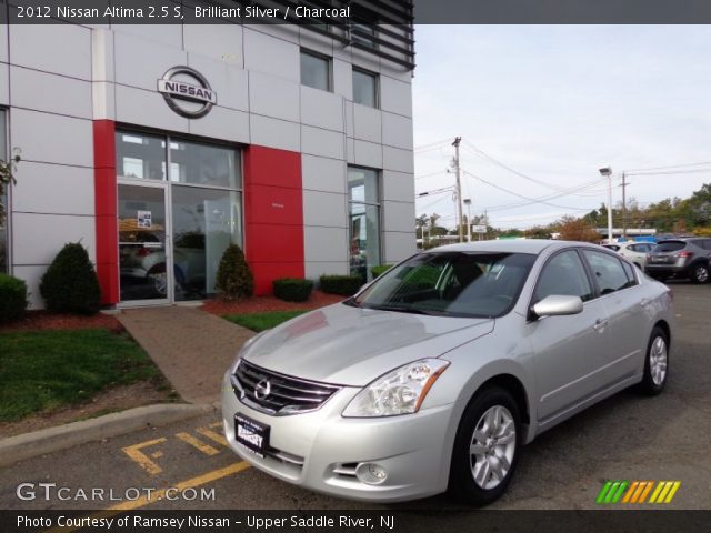 2012 Nissan Altima 2.5 S in Brilliant Silver