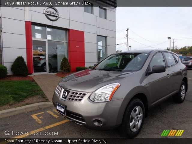 2009 Nissan Rogue S AWD in Gotham Gray
