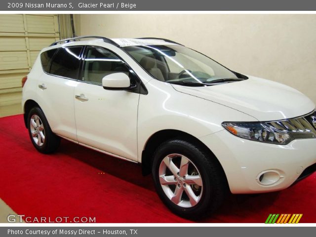 2009 Nissan Murano S in Glacier Pearl